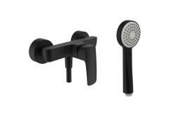 Laufen - Laurin Sprchový set s batériou, 1 prúd, matná čierna (HF500750428600)