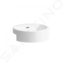 Laufen - Living Polozápustné umývadlo, 460 mm x 460 mm, biela – bez otvoru na batériu (H8134310001091)