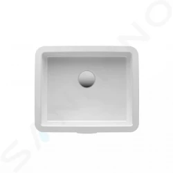 Laufen - Living Vstavané umývadlo, 350 mm x 280 mm, biela – bez otvoru na batériu (H8124340001091)