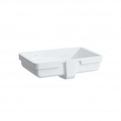 Laufen - Living Vstavané umývadlo, 55x36 cm, biela-bez otvoru na batériu (H8124310001091)