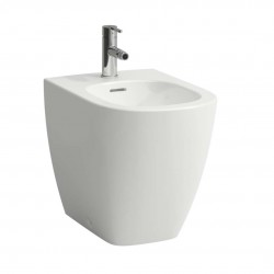 Laufen - Lua Stojaci bidet, otvor na batériu, LCC, biela (H8320814003021)