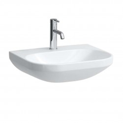 Laufen - Lua Umývadlo 46x55 cm, bez prepadu, otvor na batériu, biela (H8110810001561)