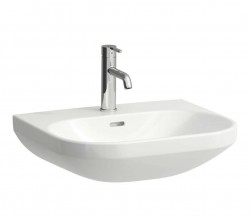 Laufen - Lua Umývadlo 46x55 cm, s prepadom, otvor na batériu, biela (H8110810001041)