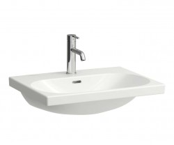 Laufen - Lua Umývadlo nábytkové 46x60 mm, s prepadom, otvor na batériu, biela (H8100830001041)