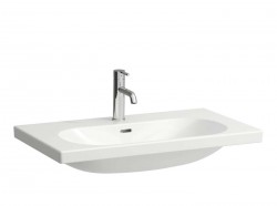 Laufen - Lua Umývadlo nábytkové 46x80 cm, s prepadom, otvor na batériu, biela (H8100870001041)