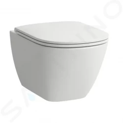 Laufen - Lua Závesné WC s doskou SoftClose, Rimless, biela (H8660800000001)