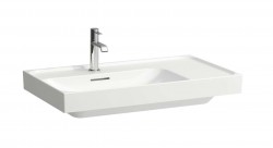 Laufen - Meda Umývadlo 80x46 cm, s prepadom, otvor na batériu, biela (H8171160001041)