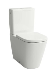 Laufen - Meda WC kombi misa, vario odpad, zadné napúšťanie, Rimless, LCC, biela (H8241114000001)