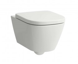 Laufen - Meda Závesné WC, Rimless, LCC, biela (H8201104000001)