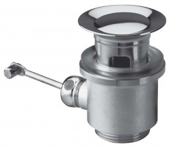 Laufen - Příslušenství Automatický umývadlový výpust, chróm (HF104469100000)