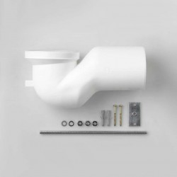 Laufen - Příslušenství Odpadové koleno 105 mm (H8990270000001)