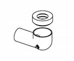 Laufen - Příslušenství Pripojovacie potrubie odpadu (H8949730000001)