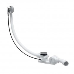 Laufen - Příslušenství Vaňová odtoková a prepadová súprava, chróm (H2944570000001)