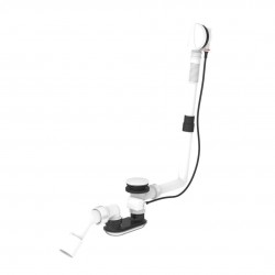 Laufen - Příslušenství Vaňová odtoková a prepadová súprava, lesklá biela (H2951422610001)