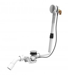 Laufen - Příslušenství Vaňová odtoková a prepadová súprava s napúšťaním, chróm (H2951430040001)