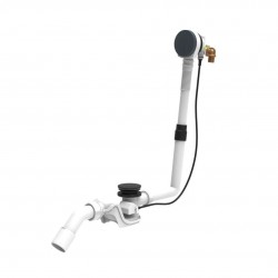 Laufen - Příslušenství Vaňová odtoková a prepadová súprava s napúšťaním, matná čierna (H2951434500001)