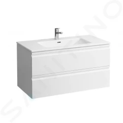 Laufen - Pro S Skrinka s umývadlom, 1000 mm x 500 mm, farba biela mat (H8619654631041)