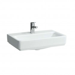 Laufen - Pro S Umývadlo Compact, 55x38 cm, 1 otvor na batériu, bez prepadu, biela (H8179580001561)