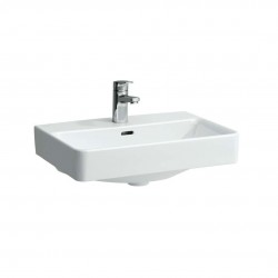 Laufen - Pro S Umývadlo Compact, 55x38 cm, 1 otvor na batériu, biela (H8189580001041)