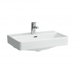 Laufen - Pro S Umývadlo Compact, 60x38 cm, 1 otvor na batériu, s LCC, biela (H8179594001041)