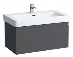 Laufen - Pro S Umývadlová skrinka, 101x45x39 cm, 1 zásuvka, grafit mat (H4835520964801)