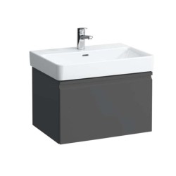 Laufen - Pro S Umývadlová skrinka, 67x45x39 cm, 1 zásuvka, grafit mat (H4834520964801)