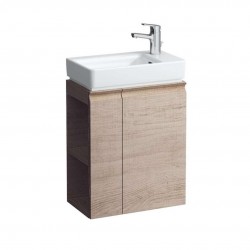 Laufen - Pro S Umývadlová skrinka s dvierkami a bočnou policou vľavo, 47x28x61 cm, svetlý dub (H4830020954791)