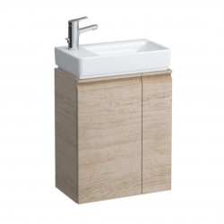 Laufen - Pro S Umývadlová skrinka s dvierkami a bočnou policou vpravo, 47x28x61 cm, svetlý dub (H4830010954791)