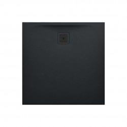 Laufen - Pro Sprchová vanička, 90x90 cm, matná čierna (H2109560800001)