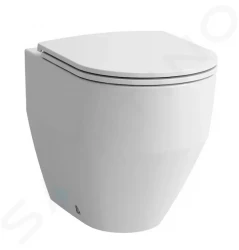 Laufen - Pro Stojace WC, zadný/spodný odpad, Rimless, s LCC, biela (H8229564000001)