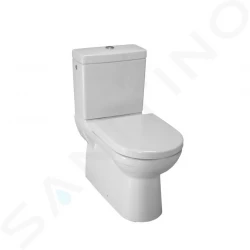 Laufen - Pro WC kombi misa, 670x360 mm, zadný/spodný odpad, biela (H8249580000001)