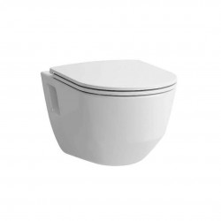 Laufen - Pro Závesné WC so sedadlom Slim, Slowclose, Rimless, biela (H8669540000001)