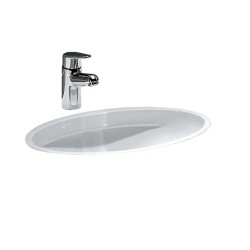 Laufen - Savoy Vstavané umývadlo, 55x42 cm, s prepadom, biela (H8131920001551)