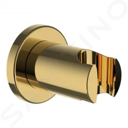 Laufen - Sprchové příslušenství Sprchový držiak TwinCurve, lesklá zlatá (HF504779463000)
