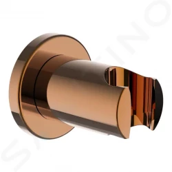 Laufen - Sprchové příslušenství Sprchový držiak TwinCurve, zlatoružová (HF504779465000)