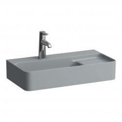 Laufen - VAL Umývadlo, 60x31 cm, bez prepadu, otvor na batériu, grafit (H8152857581041)