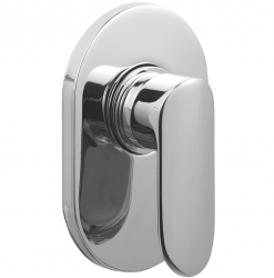 Laveo - Appia - sprchová batéria podomietková bez prepínača, chróm (BLP_00QD)