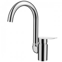 Laveo - Appia - stojanková drezová batéria U, chróm (BLP_068D)