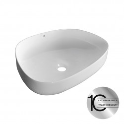 Laveo - Asymmetric - keramické umývadlo na dosku 48x36 (VUA_6248)