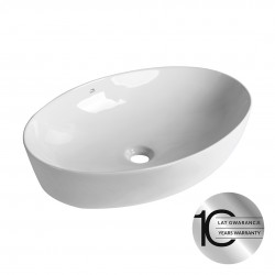 Laveo - Desna - keramické umývadlo na dosku 62x41 (VUD_6262)