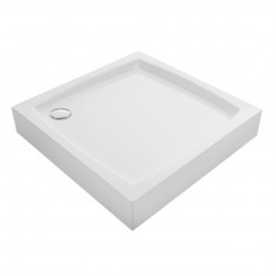 Laveo - Desna - štvorcová sprchová vanička 80x80 cm (JBD_686K)