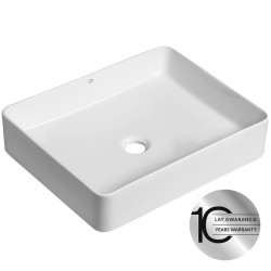 Laveo - Kvadrato - keramické umývadlo na dosku 47x36 (VUK_6247)