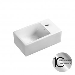 Laveo - Kvadrato - keramické umývadlo na dosku/stenu (VUK_6135)