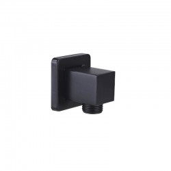 Laveo - Kvadrato - uhlové pripojenie sprchovej hadice, čierna (NPQ_761K)