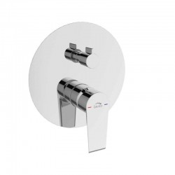 Laveo - Largo - Podomietková sprchová batéria s prepínačom, chróm (BAH_00PD)