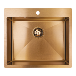 Laveo - Marmara - drez 51x59 cm, 1-komora, meď (SAM 810T)