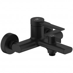 Laveo - Pinar - nástenná vaňová batéria bez príslušenstva, čierna (BAW_710D)