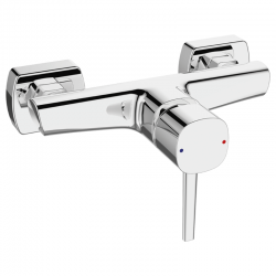 Laveo - Pola - nástenná sprchová batéria bez príslušenstva, chróm (BAP_040D)
