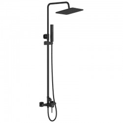 Laveo - Pola - sprchový stĺp, čierna (PLA_70KX)