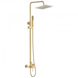 Laveo - Pola - sprchový stĺp, zlato (PLA_G0KX)
